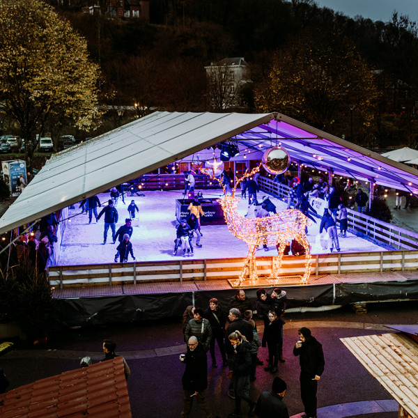 Patinoire Marché Noël Durbuy